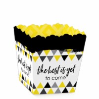 Big Dot of Happiness Yellow Grad Best is Yet to Come Mini Favor  Treat Candy Boxes 12 Ct