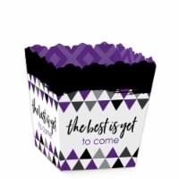 Big Dot of Happiness Purple Grad Best is Yet to Come Mini Favor  Treat Candy Boxes 12 Ct