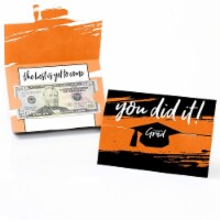 Big Dot of Happiness Orange Grad Best is Yet to Come Graduation Money Gift Card Holders 8 Ct