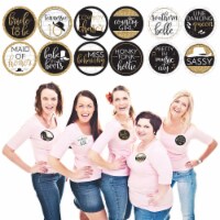 Big Dot of Happiness Nash Bash Nashville Bachelorette Name Tags Party Badges Sticker 12 Ct