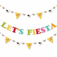 Big Dot of Happiness Let's Fiesta - Mexican Party Letter Banner Decor - Let's Fiesta Letters