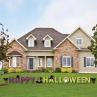 Big Dot of Happiness Happy Halloween - Lawn Decor Witch Party Yard Signs - Happy Halloween