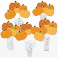 Big Dot of Happiness Pumpkin Patch Fall, Halloween or Thanksgiving Party Table Toppers 15 Ct