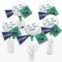 Big Dot of Happiness Par-Tee Time Golf Birthday or Retirement Centerpiece Table Toppers 15 Ct