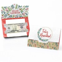Big Dot of Happiness Feliz Navidad - Spanish Christmas Party - Money & Gift Card Holders 8 Ct