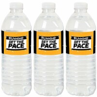 Big Dot of Happiness Set the Pace - Running - Party Water Bottle Sticker Labels - 20 Ct