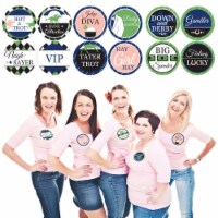Big Dot of Happiness Kentucky Horse Derby Race - Funny Name Tags Party Badges Sticker - 12 Ct