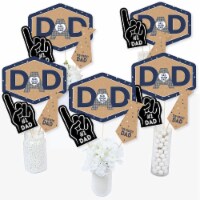 Big Dot of Happiness My Dad is Rad - Father's Day Centerpiece Sticks - Table Toppers - 15 Ct