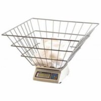 R&B Wire RB50 Digital Laundry Scale with Dual LCD Display - 50 lb.