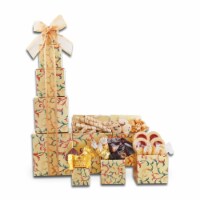 Alder Creek Gift Baskets Golden Decadence Holiday Tower Perspective: Main