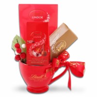Alder Creek Gift Baskets Lindt Holiday Mug Perspective: Main