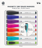 U Brands® Magnetic Dry Erase Markers Variety Pack Perspective: Main
