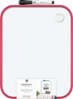 U Brands Modern Bevel Red Frame Dry Erase Board Perspective: Main