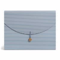 U Brands 13 Pocket Expandable File - Sweet Subtle Stripe