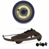 Hammer + Axe Crossbow Archery Bow and Arrow Game Set with 4-Rubber Tip Darts Perspective: Main