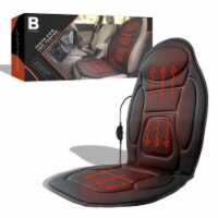 Black Seriws Heated Auto Seat Cushion