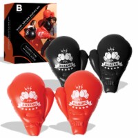 Black Series Giant Inflatable Boxing Gloves Perspective: Main