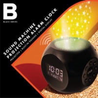 Black Series® Sound Machine Projection Alarm Clock Perspective: Main