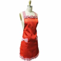 Kella Milla Ruffles Pin-up Apron, Red
