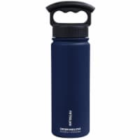 Fifty/Fifty 3-Finger Grip Cap Water Bottle - Navy