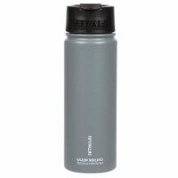 Icy-Hot Hydration 20oz Double-Wall Vacuum-Insulated Bottles with Flip Cap, Slate Grey