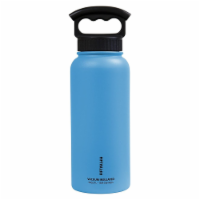 Fifty/Fifty Water Bottle & 3-Finger Grip Cap - Crater Blue