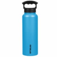 Fifty/Fifty 40oz Sport Double Wall Insulated Water Bottle Stainless Steel