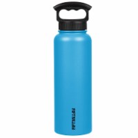 Fifty/Fifty 40oz Sport Double Wall Insulated Water Bottle Stainless Steel