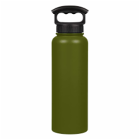 Fifty/Fifty 40oz Sport Double Wall Insulated Water Bottle Stainless Steel