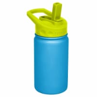 Fifty/Fifty Kids Bottle with Straw Cap - Blue/Lime