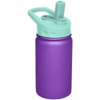 Fifty/Fifty Straw Cap - Royal Purple/Cool Mint