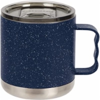 Icy-Hot Hydration T15000001 15 oz Double-Wall Vacuum Insulated Camp Mugs with Slide Lid, Navy