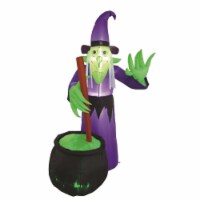 Celebrations  Four Season Witch with Cauldron Inflatable