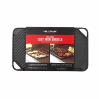 Grill Mark 8084127 16.75 x 9.5 in. Black Cast Iron Griddle