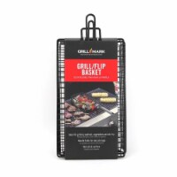 Grill Mark 8083972 11 x 4 in. Black & Silver Steel Grill Basket