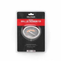 Grill Mark 8084130 Black & Silver Analog Grill Thermometer