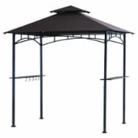 Living Accents 8026900 8 x 5 ft. Polyester Grill Gazebo