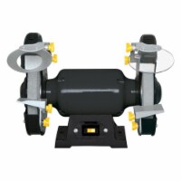 Steel Grip SBG-200NL 4.8 amp Bench Grinder LED Lights  8 in.