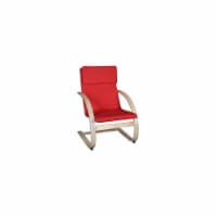 Regency Mia Reclining Chair in Natural And Red
