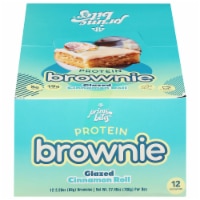 Prime Bites Protein Brownie Glazed Cinnamon Roll Perspective: Main