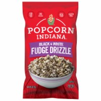 Popcorn Indiana® Black and White Drizzle Popcorn Perspective: Main