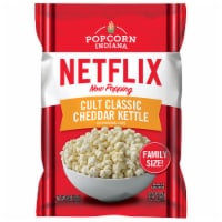 Popcorn Indiana Netflix Now Popping Cult Classic Cheddar Kettle Popcorn Perspective: Main