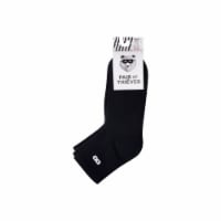 Pair of Thieves Blackout/Whiteout Men's Cushioned Quarter/Ankle Socks - Black Perspective: Main