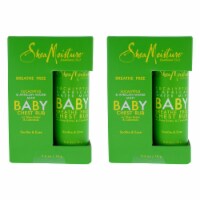 Shea Moisture K0000158 0.6 oz Eucalyptus & African Water Mint Baby Chest Rub Ointment by Shea