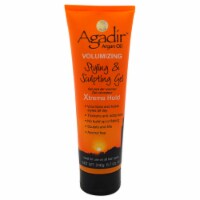 Argan Oil Volumizing Styling Sculpting Gel Xtreme Hold by Agadir for Unisex - 8.7 oz Gel