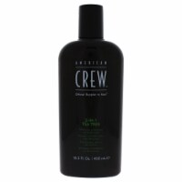 American Crew 3In1 Tea Tree Shampoo and Conditioner and Body Wash 15.2 oz