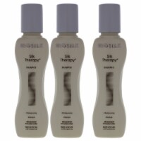 BioSilk Silk Therapy Shampoo  Travel Size  Pack of 3 2.26 oz