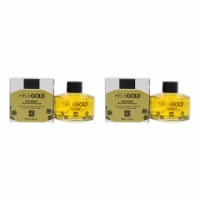 Helis Gold K0002953 3.3 oz The Scent Reed Difuser Set for Unisex - Pack of 2