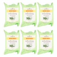 Burts Bees Facial Cleansing Towelettes - Cucumber and Sage for Unisex - 30 Count - Pack of 6 Perspective: Main