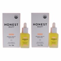 Honest Organic Beauty Facial Oil  Pack of 2 Moisturizer 1 oz